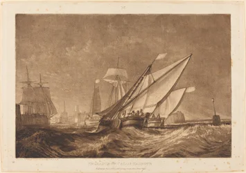 Ingresso del Porto di Calais