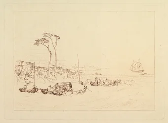 Castello e città di Inverary, Scozia, Liber Studiorum, parte XIII, 1816