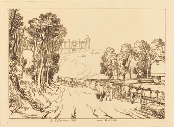 Collina di Santa Caterina vicino a Guilford, pubblicato 1811