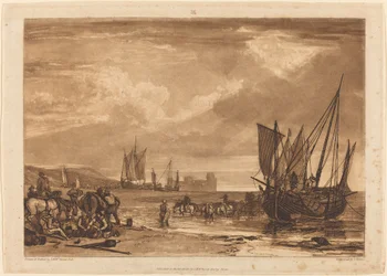 Scena sulla costa francese, pubblicato 1807