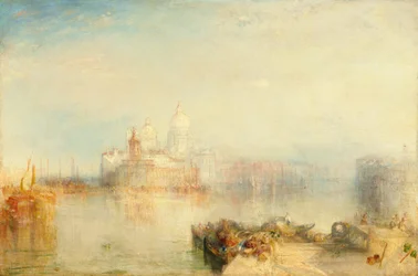 La Dogana e Santa Maria della Salute, Venezia, 1843