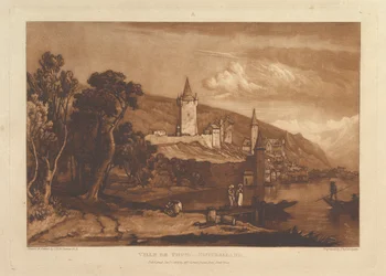 Ville de Thun, Svizzera, Liber Studiorum, parte XII, tavola 59, 1 gennaio 1816