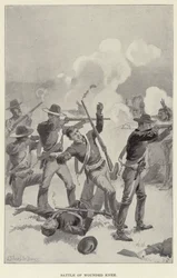 Battaglia di Wounded Knee (litografia)