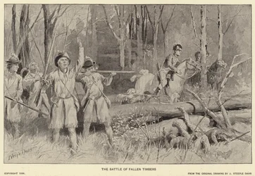 La battaglia di Fallen Timbers
