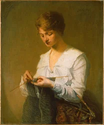 Lavorare a maglia per i soldati