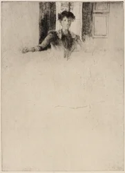 Schizzo vicino alla finestra