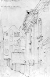 Cappella di Ebenezer, Bartletts Passage, c.1890 (disegno)