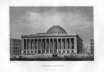 Borsa, New York, 1855