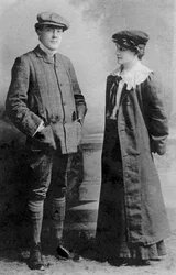 Mabel Hackney e Laurence Irving, 1907