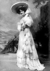 Marie Studholme 1875-1930, attrice inglese, 1904