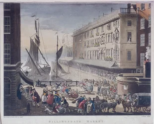 Mercato e molo di Billingsgate, Londra