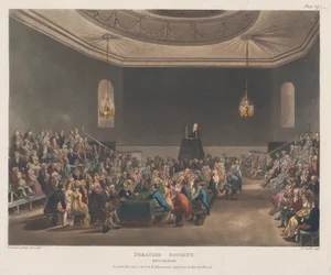 Società di dibattito, Piccadilly, 1 agosto 1808