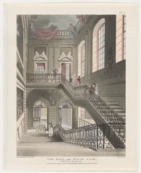La sala e la scala, British Museum, 1 aprile 1808