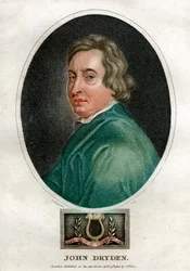 John Dryden, drammaturgo inglese del XVII secolo e poeta laureato, 1803