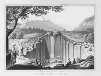 Fontana di Siloe. Giovanni. 9.7.