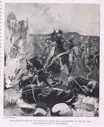 La distruzione della squadra di cannoni di De Wet e la riconquista di uno dei cannoni da 15 libbre persi a Stormberg