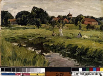 Les enfants au ruisseau (Bambini al ruscello)