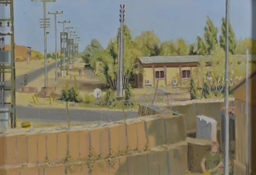 Campo AFGAN ANA, 2013-14 (olio su tela)