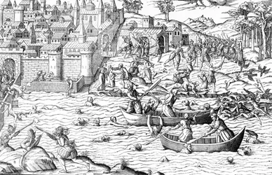 Il massacro di Tours, da "Le guerre di religione".