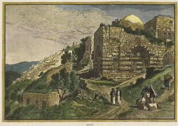 Safed. Da: Palestina pittoresca, Sinai ed Egitto