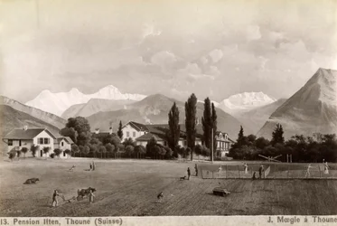Pension Liten, Thun, Svizzera, 1885