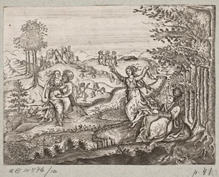 Illustrazione per Adam Olearius, “Persianischer Rosenthal von einem Sinnreichen Poeten Schich Saadi [...]”, Schleswig 1660