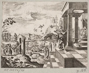 Illustrazione per Adam Olearius, “Persianischer Rosenthal von einem Sinnreichen Poeten Schich Saadi […]”, Schleswig 1660
