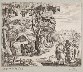 Illustrazione per Adam Olearius, “Persianischer Rosenthal von einem Sinnreichen Poeten Schich Saadi…”, Schleswig 1660