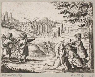 Illustrazione per Adam Olearius, “Persianischer Rosenthal von einem Sinnreichen Poeten Schich Saadi [...]”, Schleswig 1660