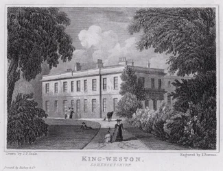 King-Weston, Somersetshire (incisione)