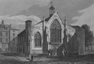 La chiesa olandese, Austin Friars, Londra