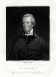 William Pitt il Giovane, statista britannico, XIX secolo