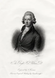 William Pitt il Giovane, statista britannico, XIX secolo