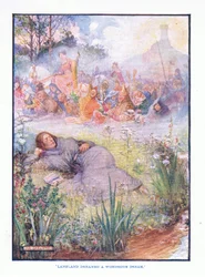 Langland sognò un sogno meraviglioso, da Letteratura Inglese pub. da T C & EC Jack, c.1920