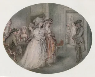La passeggiata a Carlisle House, 1780, 1920