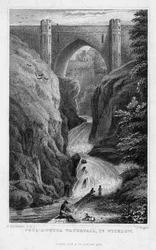 Cascata Poul a Phuca, Contea di Wicklow, 1829
