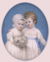 Elizabeth Mary e Augustus William Hillary
