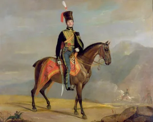 Capitano William Drummond (1796-1881) 10° Ussari, 1819