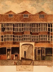 Locanda White Hart, Bishopsgate Street, c.1810