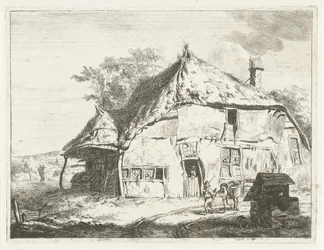 Fattoria vicino a un pozzo