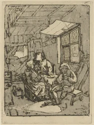 Interno contadino (seconda versione)