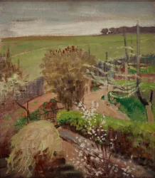 Paesaggio primaverile dalla campagna