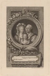 Luigi XVI, Maria Antonietta e Luigi Carlo, 1793