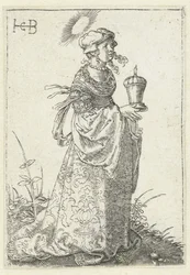 Maria Maddalena con vaso di unguento