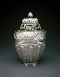 Vaso di zenzero con coperchio, c.1677