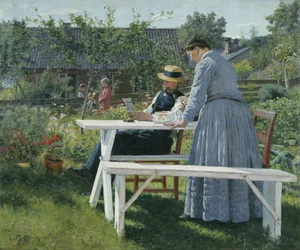 Nel giardino