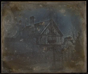 [Vista della città, forse Frederick, Maryland].