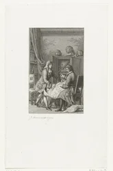 Lo zar Pietro il Grande e il sindaco Nicolaes Witsen studiano una mappa