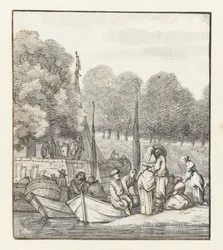 Piattaforma di sbarco delle barche