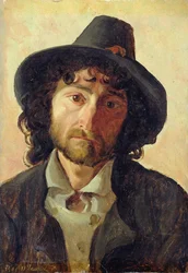 Testa di un uomo, 1841